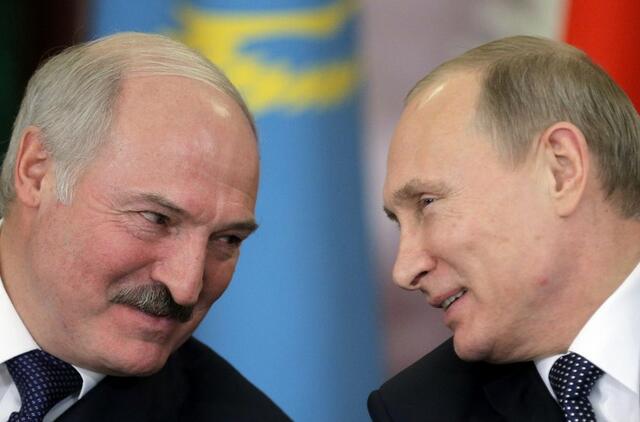 Aleksandras Lukašenka ir Vladimiras Putinas