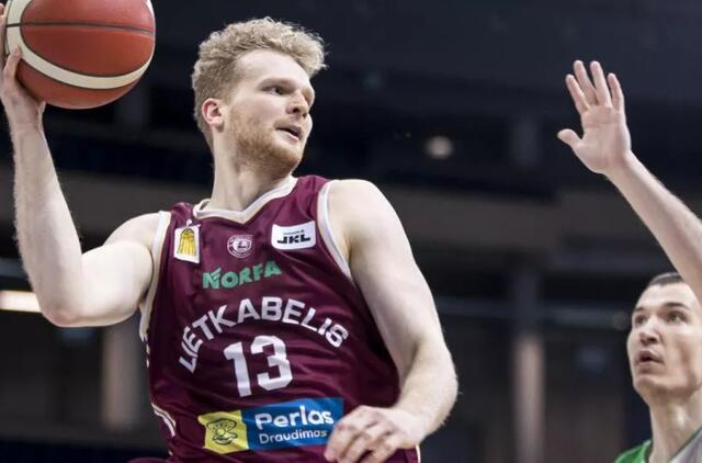 Triuškinama pergalė: „Lietkabelis“ neturėjo vargo su svečiais iš Alytaus