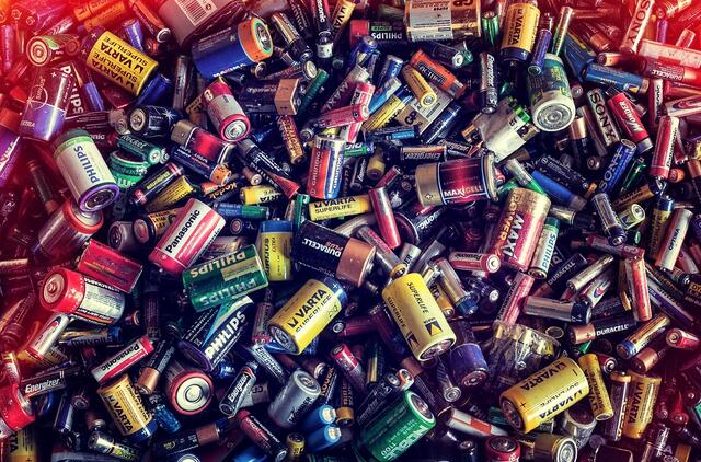 Panaudotos baterijos