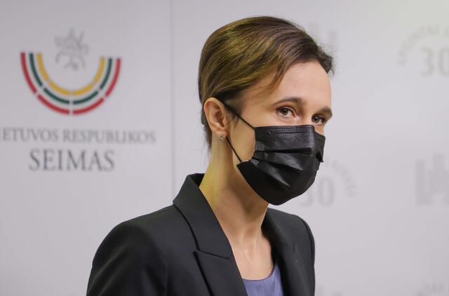 Seimo pirmininkė Viktorija Čmilytė-Nielsen
