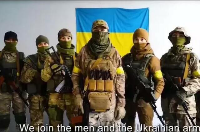 Ukrainietės kariuomenėje.  
