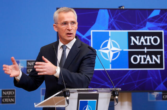 NATO vadovas Jensas Stoltenbergas