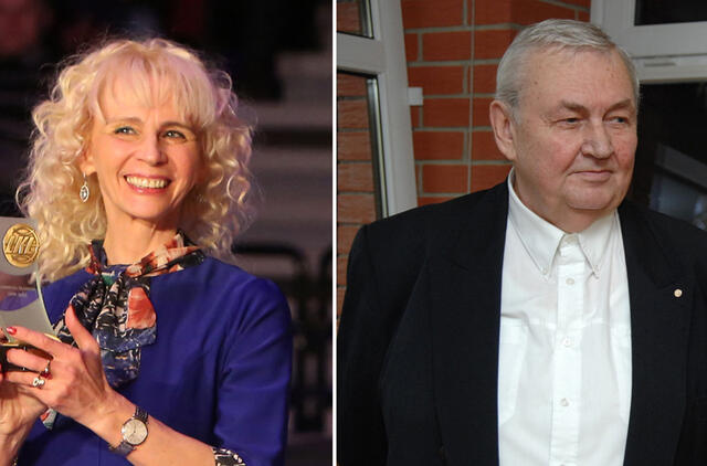 Bronelė Švitrienė ir Saulius Vilkas. yra puikiai žinomi ne tik „Neptūno“ krepšinio sirgaliams, bet ir šios sporto šakos bendruomenei. Redakcijos archyvo nuotr.