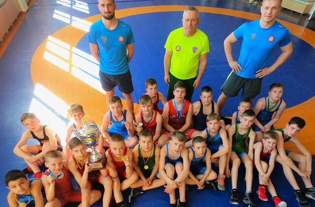 KLAIPĖDOS KOMANDA. Štai šie klaipėdiečiai prisidėjo prie mūsų miesto ekipos triumfo. Asmeninio archyvo nuotr.