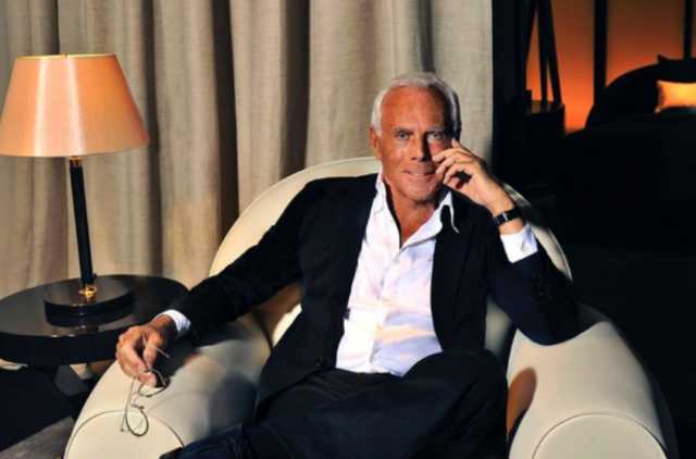 giorgio armani biography