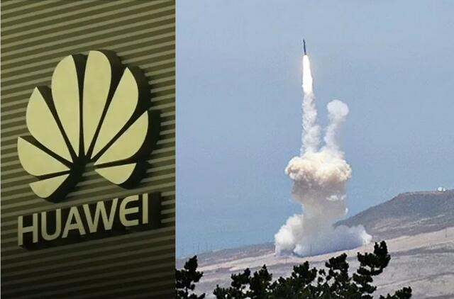 Kinijoje pagaminta "Huawei" įranga galėjo sutrikdyti JAV branduolinio arsenalo ryšį