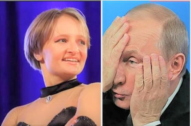 Putinas ruošia dirvą dukters atėjimui į didžiąją politiką
