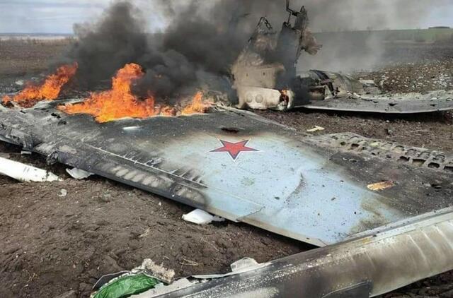 Per 11 minučių virš Kijevo numušti 7 rusų lėktuvai