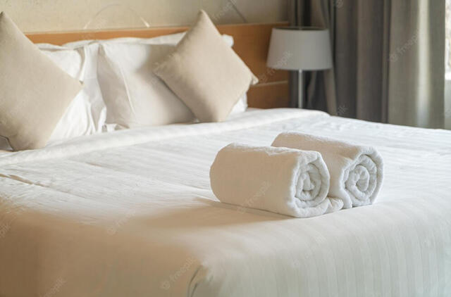 ar tikrai žinome, kaip dažnai keisti patalynę ir rankšluosčius?