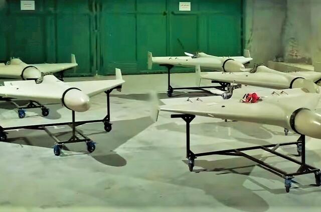 Per dieną sunaikinti aštuoni dronai kamikadzės