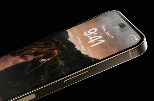  "iPhone 15" taps labiau panašus į "androidą" 