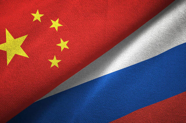 Kinijos, Rusijos vėliavos