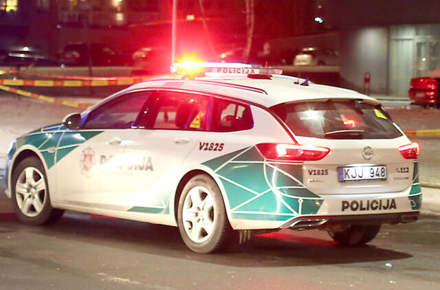 Šiauliuose nuo pasipriešinusio vyro nukentėjo du policininkai