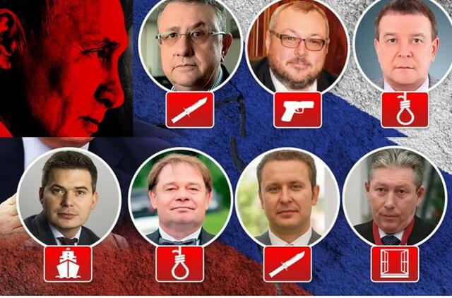 Putinas nužudė 7 Rusijos oligarchus