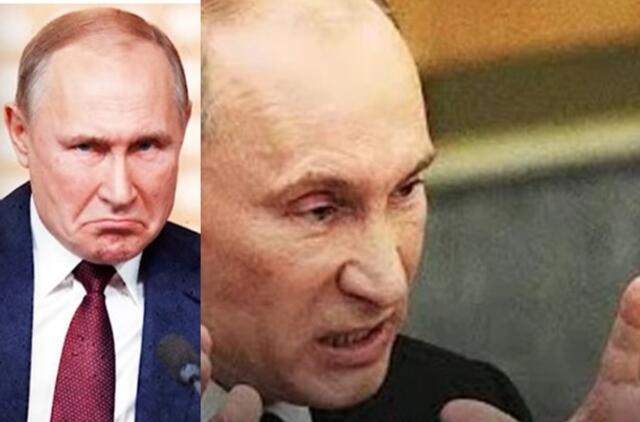 Dėl prarandamos kontrolės Chersone Putinas taip įsiuto, kad teko kviesti gydytojus