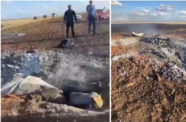 Rusijos raketa nukrito ant Stavropolio