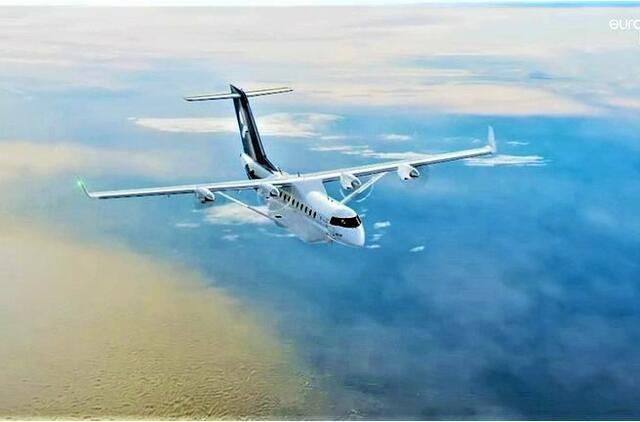 Švedijos inžinieriai kuria nulinės taršos ateities lėktuvą