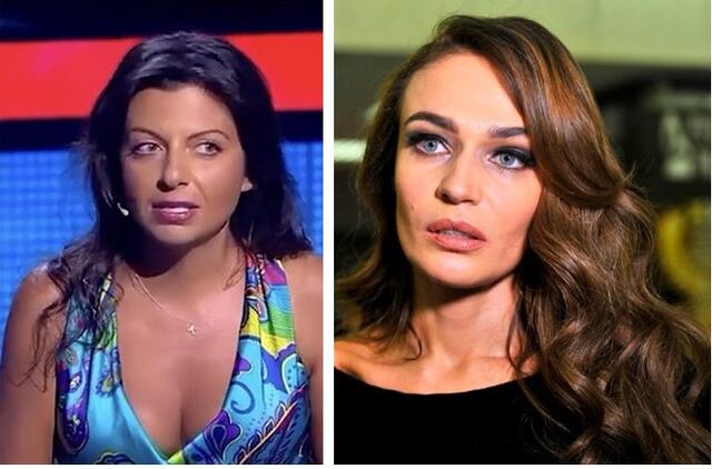 Pašiepė Putino propagandistę Margaritą Simonian