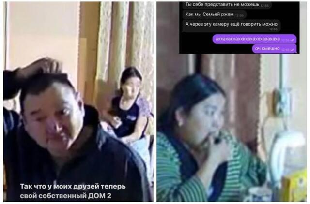 Okupantas pavogė stebėjimo kamerą ir transliuoja "šou" iš Buriatijos, bet to nežino (vaizdo įrašas)