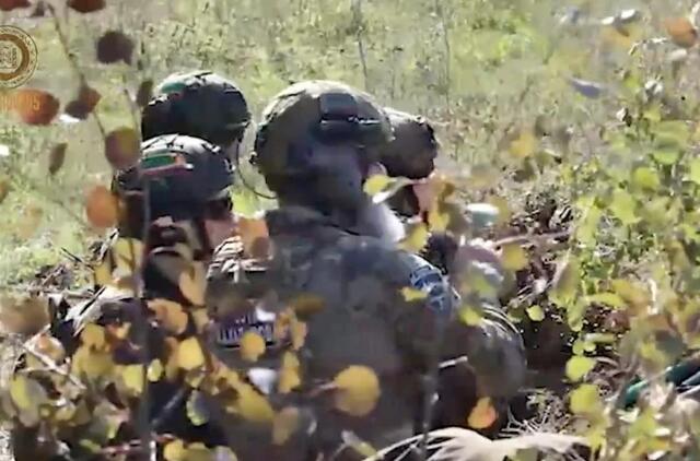 Kadyrovo vaikai, kaip įtariama, kariauja Ukrainoje