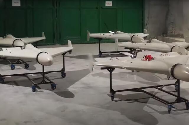 NATO gali sunaikinti dronų gamyklą Irane