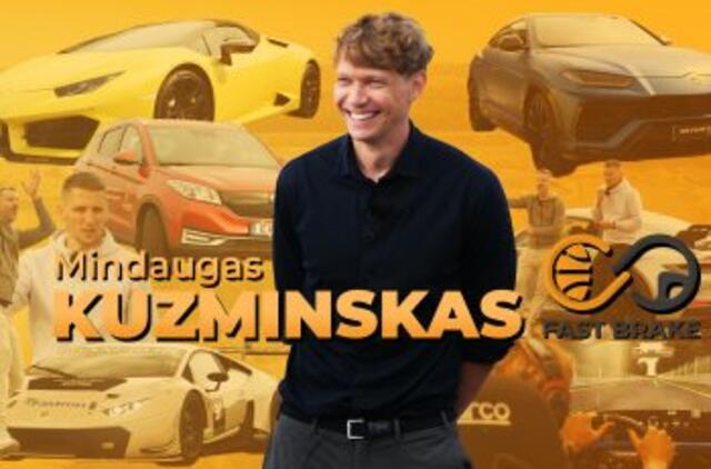 „Fast Brake“: Kuzminsko greičio rekordai lenktynių trasoje ir istorijos apie NBA žvaigždžių party busus