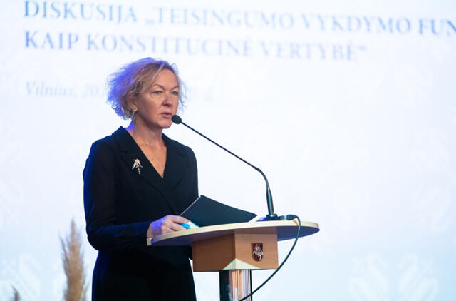 Teisėjų tarybos pirmininkė Sigita Rudėnaitė