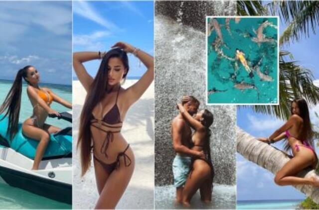 Viktorija Jukonytė su mylimuoju mėgaujasi gyvenimo kelione