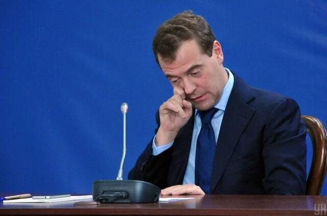 Dmitrijus Medvedevas paskelbė naują partiją nesąmonių 
