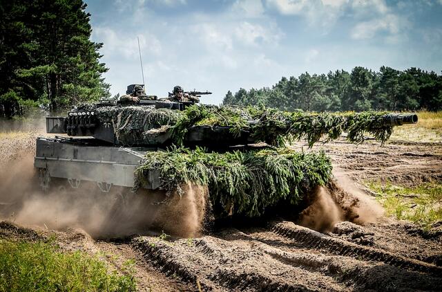 „Leopard 2 A6“. EPA-Eltos nuotr.