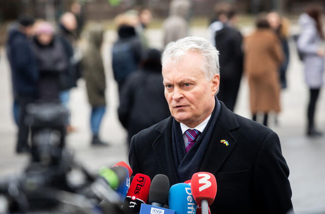 Nausėda Bučos viršūnių susitikime aptars atsakomybę už karo nusikaltimus Ukrainoje