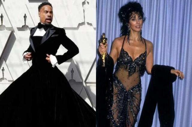 5 labiausiai aptarinėjamos suknelės "Oskarų" įteikimo istorijoje 