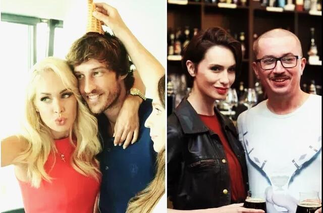 Oksana Pikul ir Simas Jasaitis, Monika Račiūnaitė ir Aleksandras Pogrebnojus.