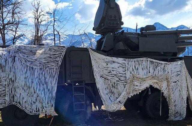 Prie Putino rezidencijos Sočyje įrengta priešlėktuvinės gynybos sistema