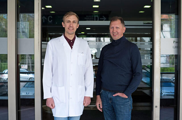 Vitalijus Dagilis ir Darius Cirulis