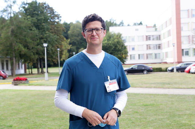 Klaipėdos universiteto ligoninės filialo „Klaipėdos ligoninė“ Endokrinologijos skyriaus vedėjas Arūnas  Pangonis.