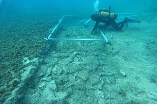 Viduržemio jūros dugne rastas priešistorinis kelias