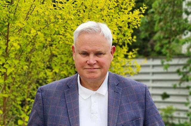 „Atėjo laikas mėgautis ir atiduoti visas emocines skolas savo artimiesiems“, - sako Vytautas Grubliauskas. Asmeninio albumo nuotr.
