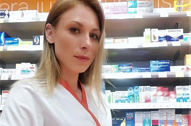 Gintarinės vaistinės vaistininkė Roberta Janulytė