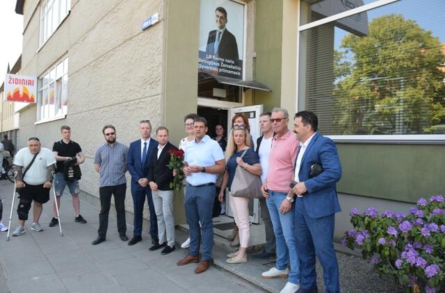 LR Seimo nario Remigijaus Žemaitaičio  kabinetas