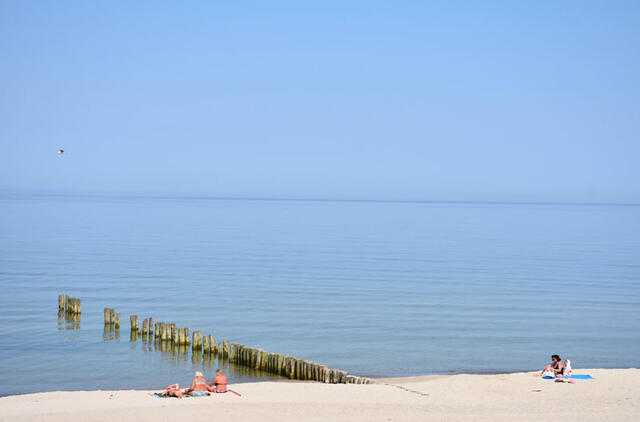 Neringos maudyklų vanduo tiriamas kas dvi savaites