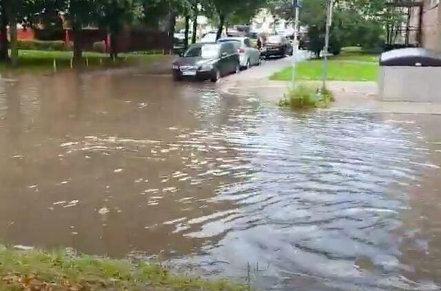 Apsemtos gatvės Klaipėdoje