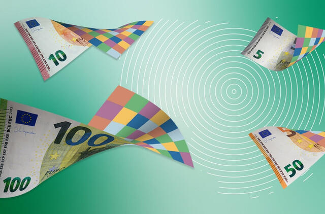ECB vykdo europiečių apklausą apie naujas eurų banknotų dizaino temas