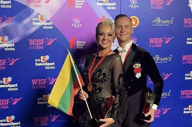 Evaldas ir Ieva Sodeikos Kinijoje trečią kartą tapo pasaulio čempionais