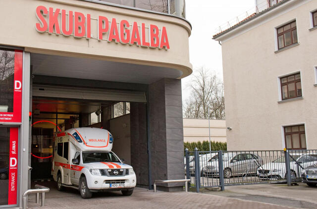 Į ligoninę paguldyta tėvo sumušta mažametė