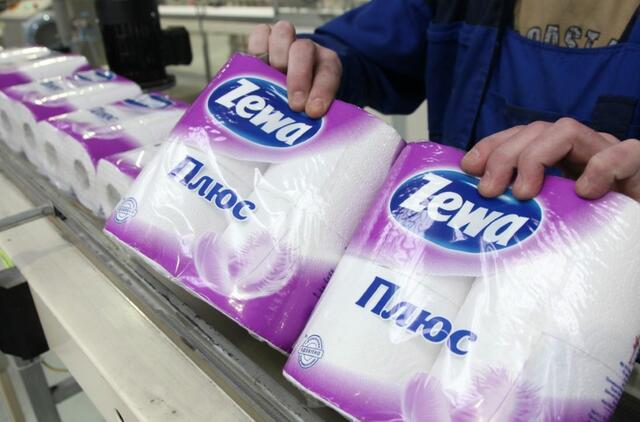 Iš Rusijos pasitraukė didžiausia užsienio tualetinio popieriaus gamintoja