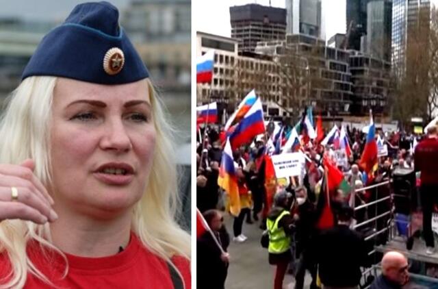 Prorusiška aktyvistė