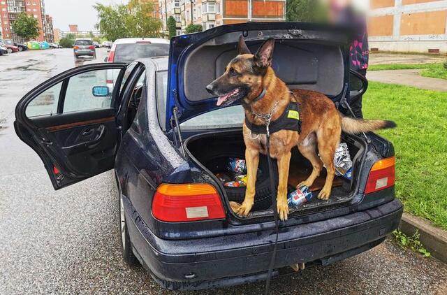 Narkotikus rado tarnybinis šuo