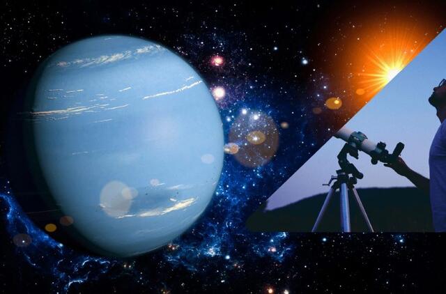 Neptūne staiga išnyko debesys