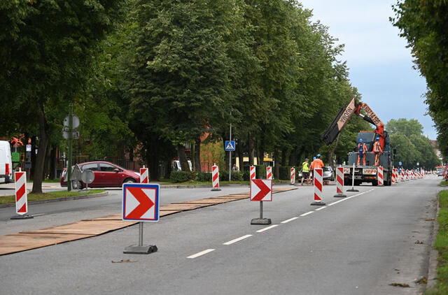 Negabaritinio krovinio kelionės paruošimo darbai